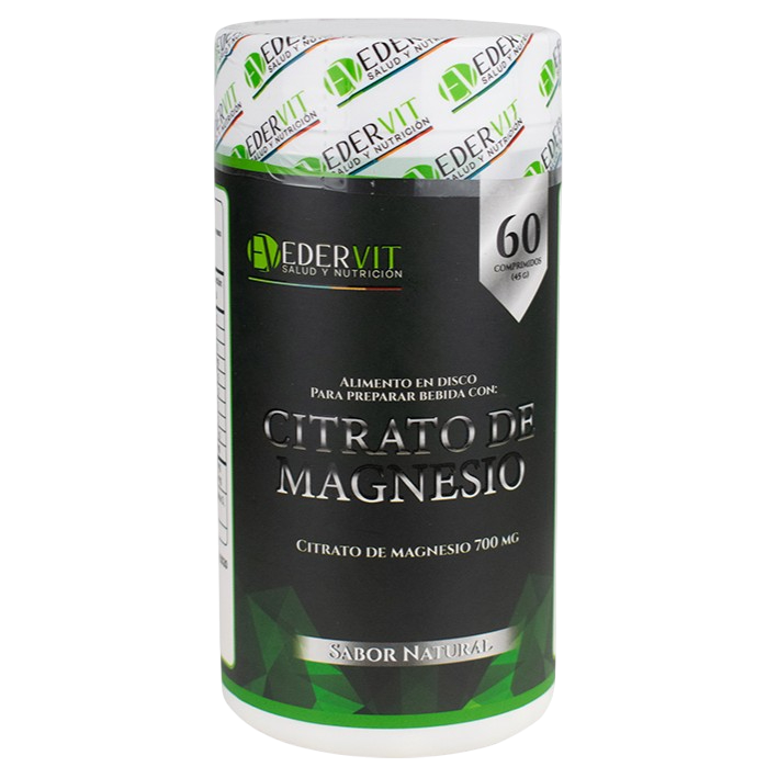 CITRATO DE MAGNESIO 700MG X 60 PASTAS